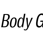 Body Grotesque Slim