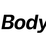 Body Text Trial