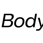 Body Text Fit