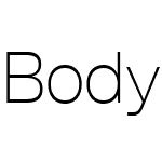 Body Text Fit