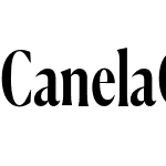 Canela Condensed Medium