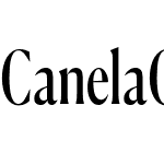 Canela Condensed Regular