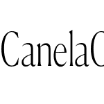 Canela Condensed Thin