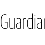 Guardian Sans XCond