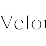 Velour-Thin