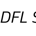 DFL Sans Italic