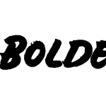 Bolder