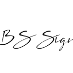 BS Signature