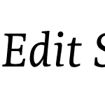 EditSerifPro-LightIt