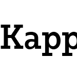 Kappa Vol2 Bold