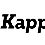 Kappa Vol2 ExtraBold Italic