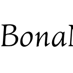 Bona Nova Italic