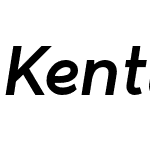 Kentledge Extrabold Italic