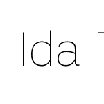 Ida-Thin