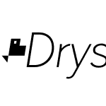 Drystick-ExtraLightItalic