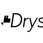 Drystick-LightItalic