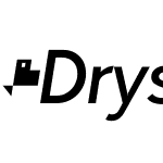 Drystick-MediumItalic