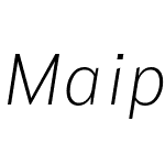 Maipo Sans