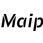 Maipo Sans Stencil