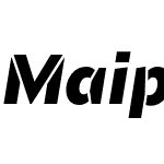 Maipo Sans Stencil