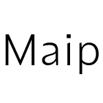 Maipo Sans