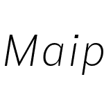 Maipo Sans