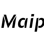 Maipo Sans Stencil