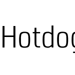 Hotdogger Sans