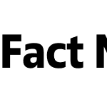 Fact Narrow Web Bold