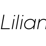 Liliana Italic