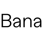 Banana Grotesk