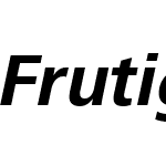 Frutiger Next Com