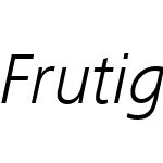 Frutiger Next Com