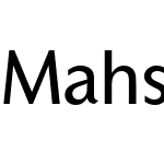 Mahsuri Sans MT