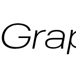 Graphik Wide Light Italic