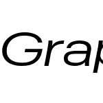 Graphik Wide Regular Italic