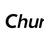 ChurchwardLegible-Italic