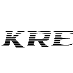 Kreature Kombat Gradient Italic