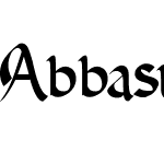 Abbasy Calligraphy Typeface