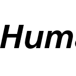 Humanist 777 BT