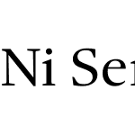 Ni Serif