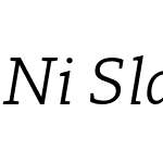 Ni Slab