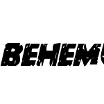 Behemuth Condensed Italic