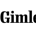 Gimlet Display Condensed