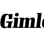 Gimlet Display Condensed
