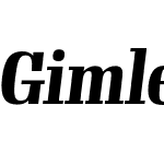 Gimlet Display Condensed