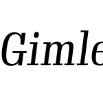 Gimlet Text Compressed