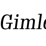 Gimlet Text Condensed