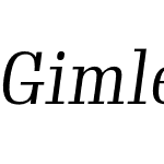 Gimlet Text Condensed