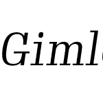 Gimlet Text Narrow